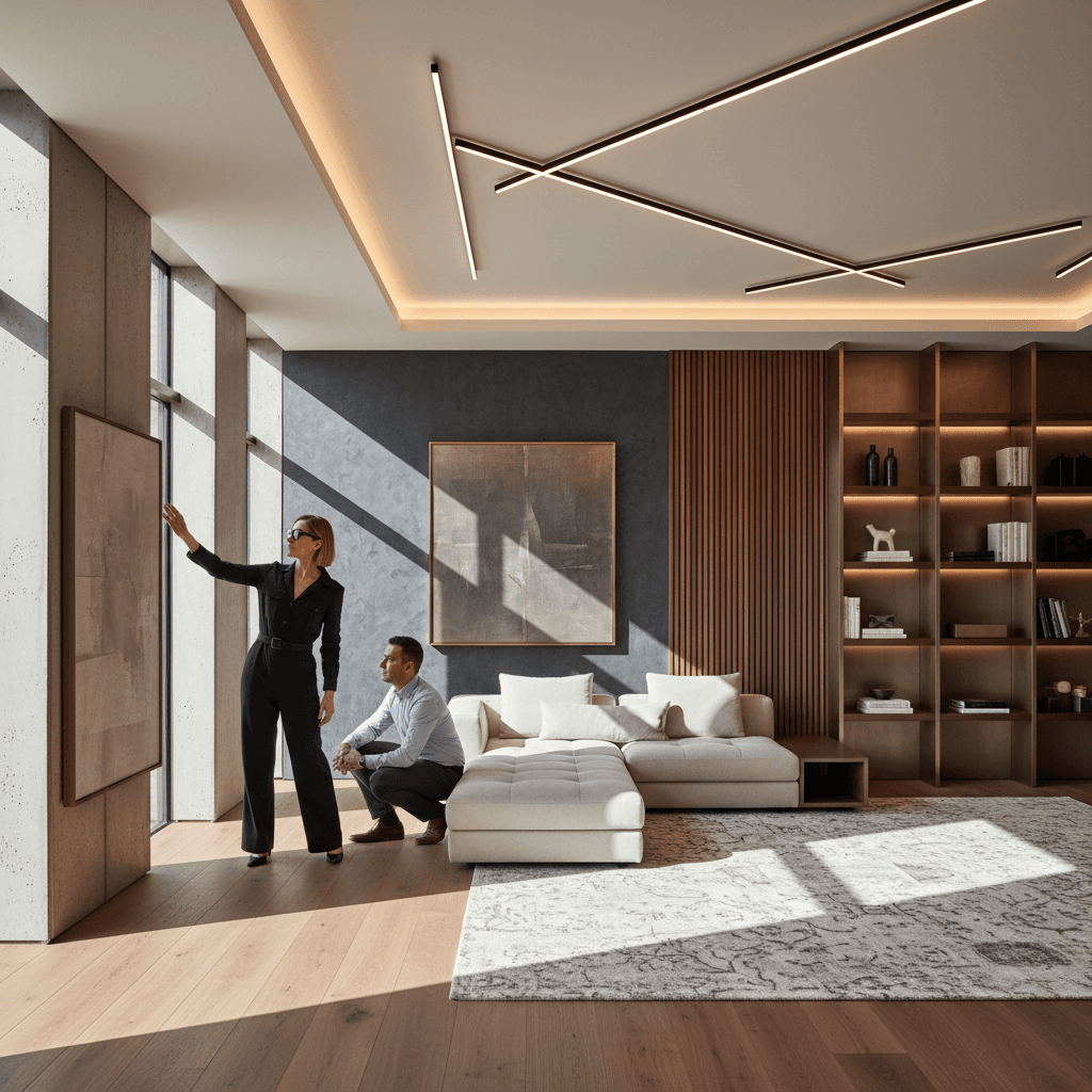 Interior home improvement project