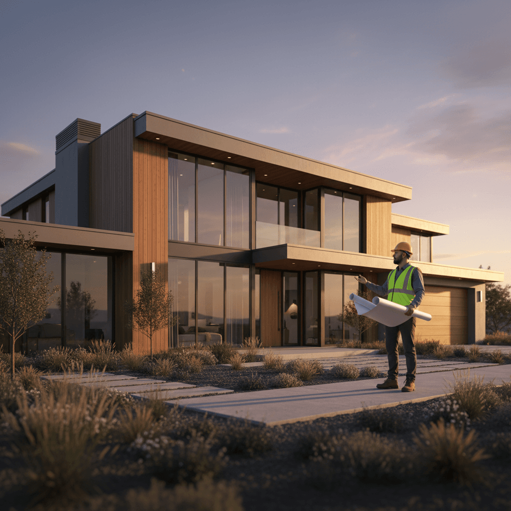 Custom home building project